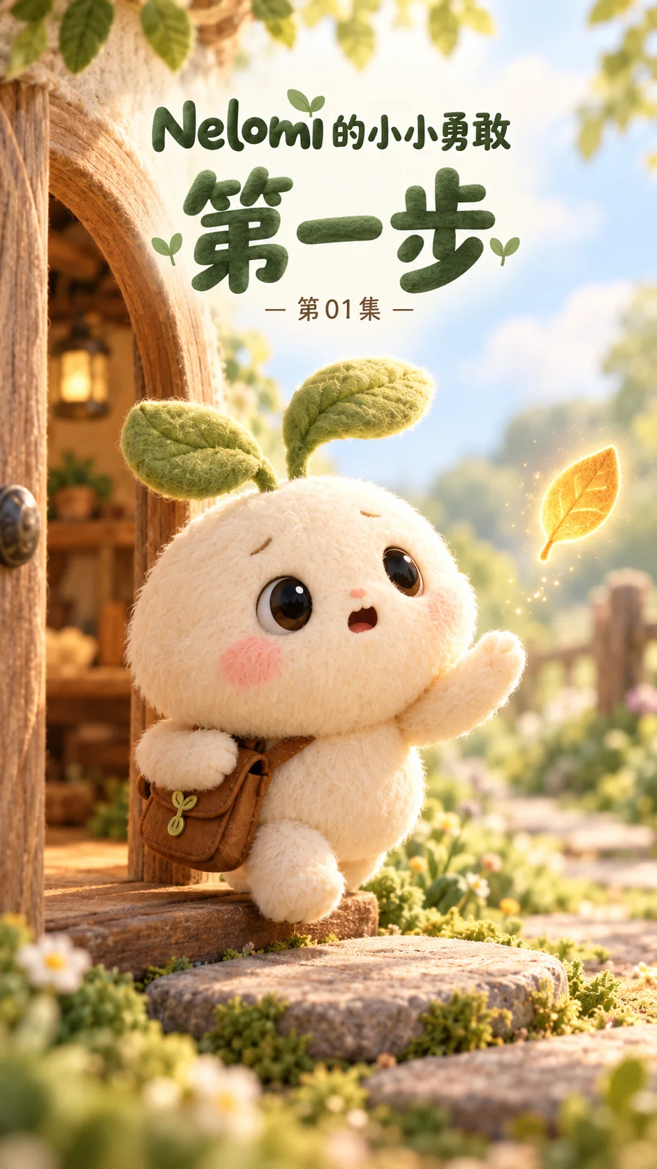 Nelomi 绘本故事《第一步》封面